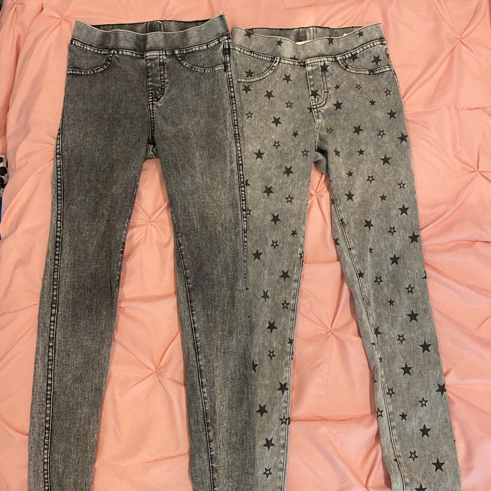H&M pants girls size 8-9 skinny fit